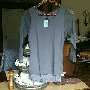 Reduced!! NWT Porto mesh ultrasoft cotton top